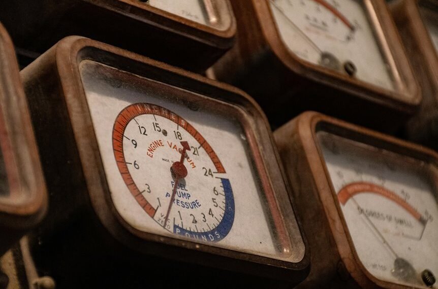 calibration sheet with numbers